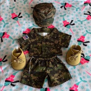 Build a bear army outfit